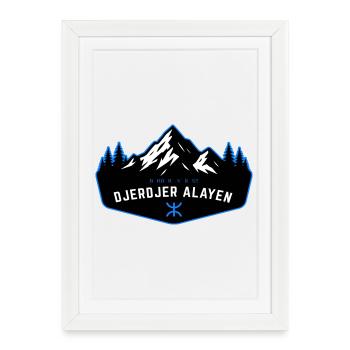Djerdjer_Alayen_2 - Framed poster (27 × 37 cm) - white - Front