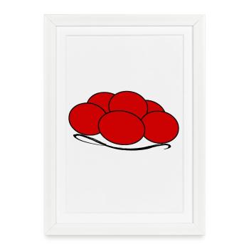 Pull Bollenhut Forêt-Noire Freiburg City - Affiche encadrée (27 × 37 cm) - blanc - Devant