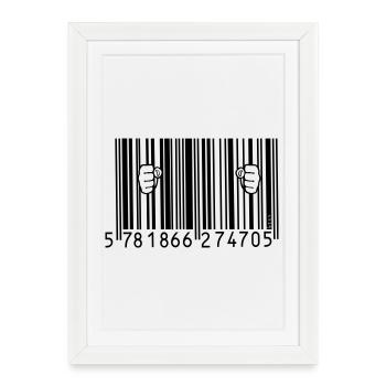 CONSOCIDE - Affiche encadrée (27 × 37 cm) - blanc - Devant
