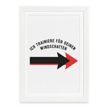 Vélo de route Vélo Vélo Sport Vélo VTT - Affiche encadrée (27 × 37 cm) - blanc - Devant