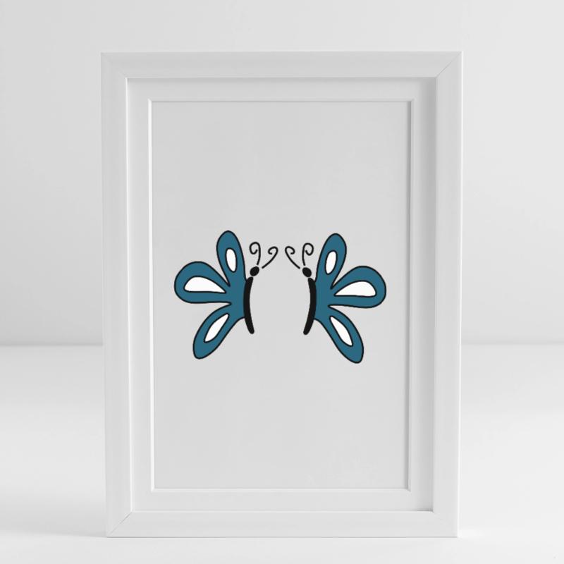Muttertags Geschenk Mutter Muttertag Geschenkidee  Gerahmtes Poster (27 × 37 cm)