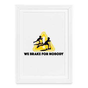 Scooter, scooter - totally crazy - Framed poster (27 × 37 cm) - white - Front