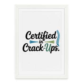 Chiropractor Alignment Is Everything Professional - Framed poster (27 × 37 cm) - white - Front