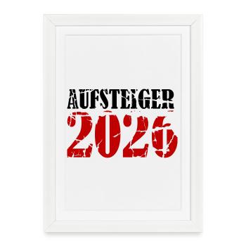 Promu Promotion 2026 - Affiche encadrée (27 × 37 cm) - blanc - Devant