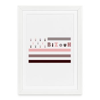 BiZouH - GHD Liesliv - 01 - Affiche encadrée (27 × 37 cm) - blanc - Devant