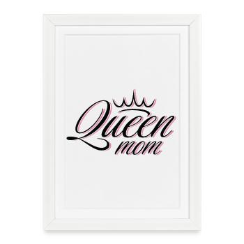 Mère de la Reine Rose et Dorée - Affiche encadrée (27 × 37 cm) - blanc - Devant