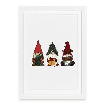 Brownie - Affiche encadrée (27 × 37 cm) - blanc - Devant