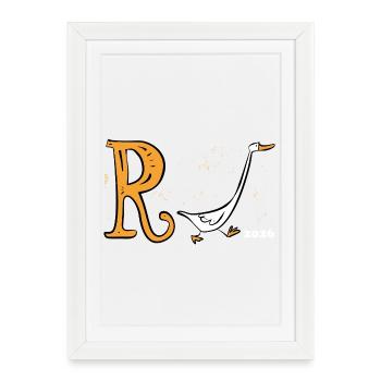 Rente actuelle 2026 - Retraite - Rente - Affiche encadrée (27 × 37 cm) - blanc - Devant