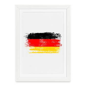 Allemagne - Don du respect des armoiries de l’aigle - Affiche encadrée (27 × 37 cm) - blanc - Devant