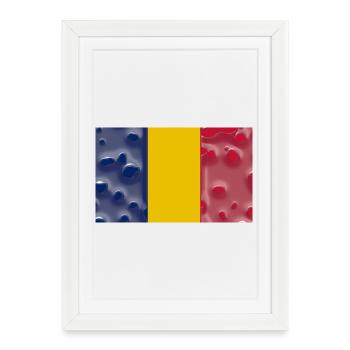 Cadeau pour Chad - Affiche encadrée (27 × 37 cm) - blanc - Devant