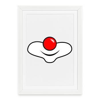 HUMOR. QUOTATION. MESSAGE. RETIREMENT. ANNIVERSARY. - Framed poster (27 × 37 cm) - white - Front