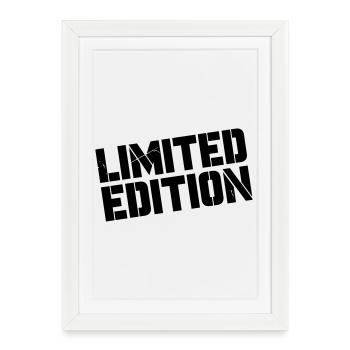 limited_edition - Affiche encadrée (27 × 37 cm) - blanc - Devant