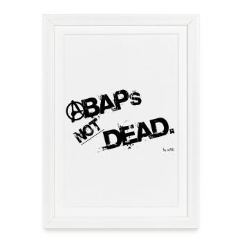 ABAPs NOT DEAD - Affiche encadrée (27 × 37 cm) - blanc - Devant