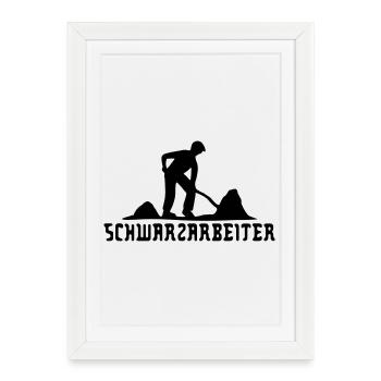 Moonlighter - Framed poster (27 × 37 cm) - white - Front