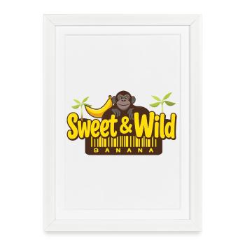 Sweet and Wild - Framed poster (27 × 37 cm) - white - Front