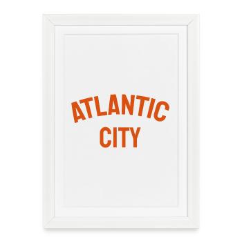 Atlantic City - Est. 1854 - New Jersey - USA - Framed poster (27 × 37 cm) - white - Front