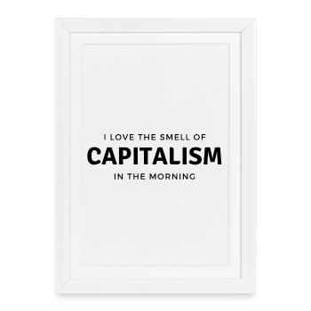 Dividende de l’investisseur en bourse - Affiche encadrée (27 × 37 cm) - blanc - Devant