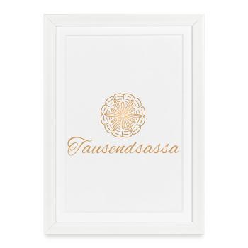 Touche-à-tout - vocabulaire - mots oubliés - Affiche encadrée (27 × 37 cm) - blanc - Devant