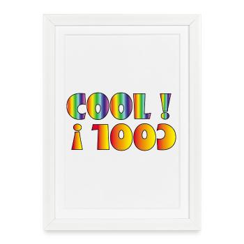 Relax - Framed poster (27 × 37 cm) - white - Front