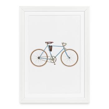Panther racing bike, model Ellegaard, 1904 - Framed poster (27 × 37 cm) - white - Front