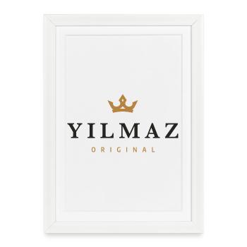 Yilmaz Original Family Logo - Framed poster (27 × 37 cm) - white - Front