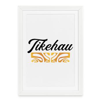 TIKEHAU - Affiche encadrée (27 × 37 cm) - blanc - Devant