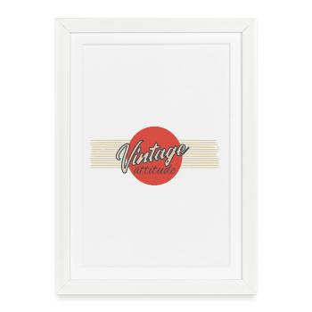 Vintage attitude - Framed poster (27 × 37 cm) - white - Front