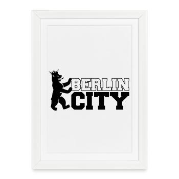 berlin_city_1 - Framed poster (27 × 37 cm) - white - Front