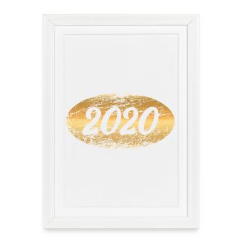 Métal précieux 2020 - Affiche encadrée (27 × 37 cm) - blanc - Devant