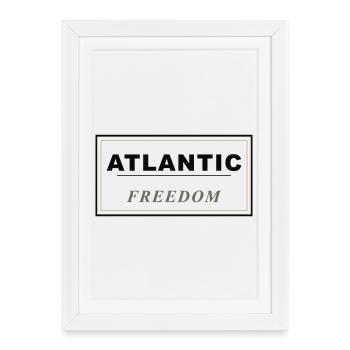 Atlantic Freedom Marine Élégance - Affiche encadrée (27 × 37 cm) - blanc - Devant