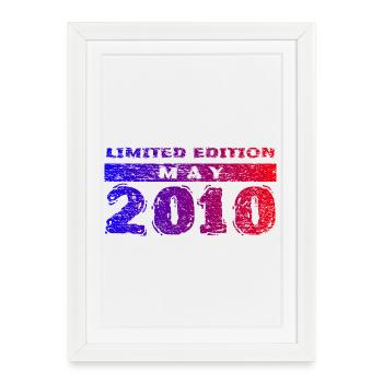 16e anniversaire Édition Limitée 05/2010 - Affiche encadrée (27 × 37 cm) - blanc - Devant