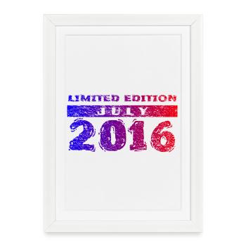 10e anniversaire Édition Limitée 07/2016 - Affiche encadrée (27 × 37 cm) - blanc - Devant
