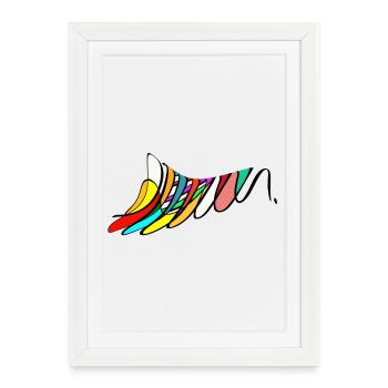 Feeling Good - Framed poster (27 × 37 cm) - white - Front