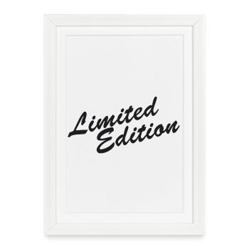 Limited Edition - Framed poster (27 × 37 cm) - white - Front