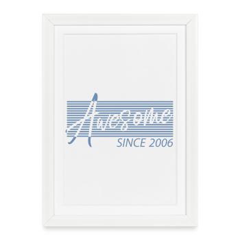 Génial depuis 2006 - Affiche encadrée (27 × 37 cm) - blanc - Devant