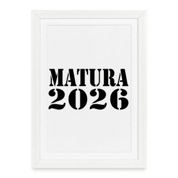 Matura 26 - Framed poster (27 × 37 cm) - white - Front