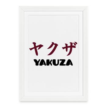 Yakuza - Affiche encadrée (27 × 37 cm) - blanc - Devant