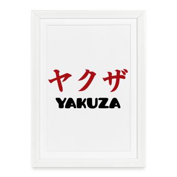 Yakuza - Affiche encadrée (27 × 37 cm) - blanc - Devant
