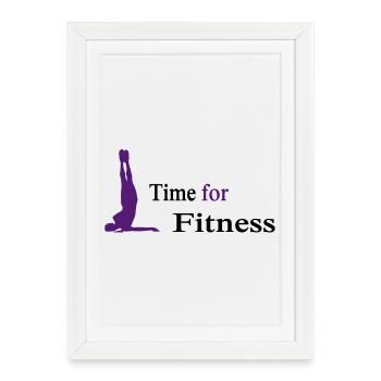 sport - Affiche encadrée (27 × 37 cm) - blanc - Devant
