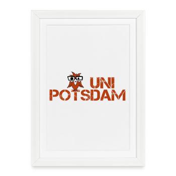 UNI POTSDAM - Affiche encadrée (27 × 37 cm) - blanc - Devant