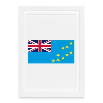 Tuval - Framed poster (27 × 37 cm) - white - Front