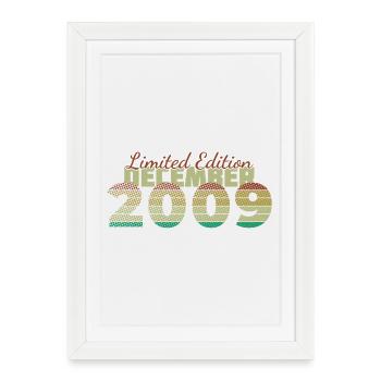 16e anniversaire Édition Limitée (SCR) 12/2009 - Affiche encadrée (27 × 37 cm) - blanc - Devant