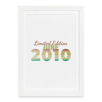 16th Birthday Limited Edition (SCR) 06/2010 - Framed poster (27 × 37 cm) - white - Front