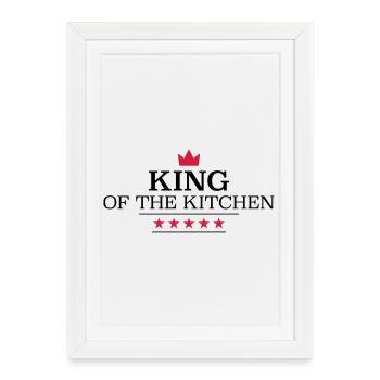 Fun gifts for men who love to cook - Framed poster (27 × 37 cm) - white - Front