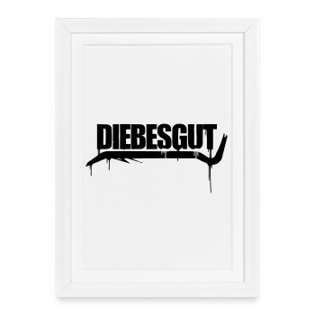 GRAFFITI - Framed poster (27 × 37 cm) - white - Front
