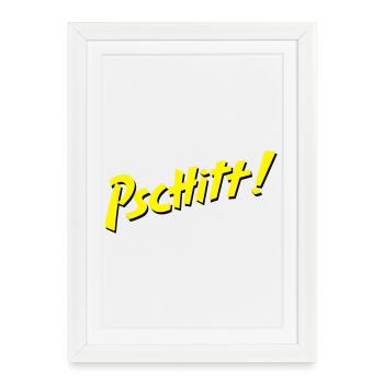 Lemon Spray - Framed poster (27 × 37 cm) - white - Front