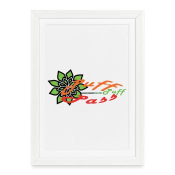 Puff-Puff-Pass !!! - Affiche encadrée (27 × 37 cm) - blanc - Devant