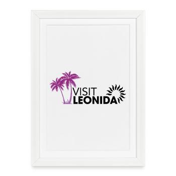 Visit Leonida VI - Affiche encadrée (27 × 37 cm) - blanc - Devant
