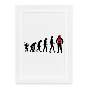 Police - Framed poster (27 × 37 cm) - white - Front