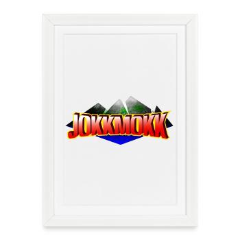 Jokkmokk - Framed poster (27 × 37 cm) - white - Front